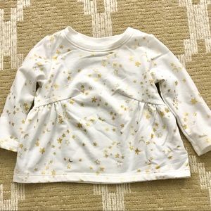 Baby Old Navy love sleeve top